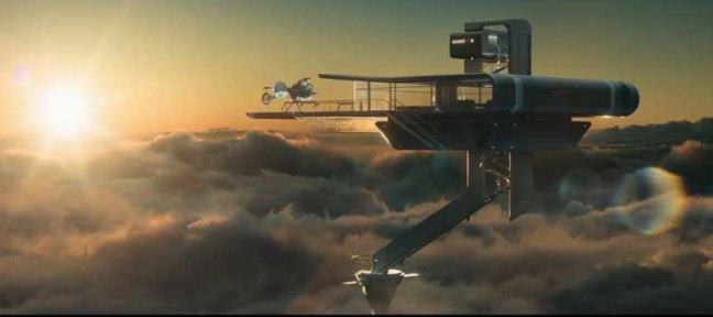 oblivion-skytower sunset